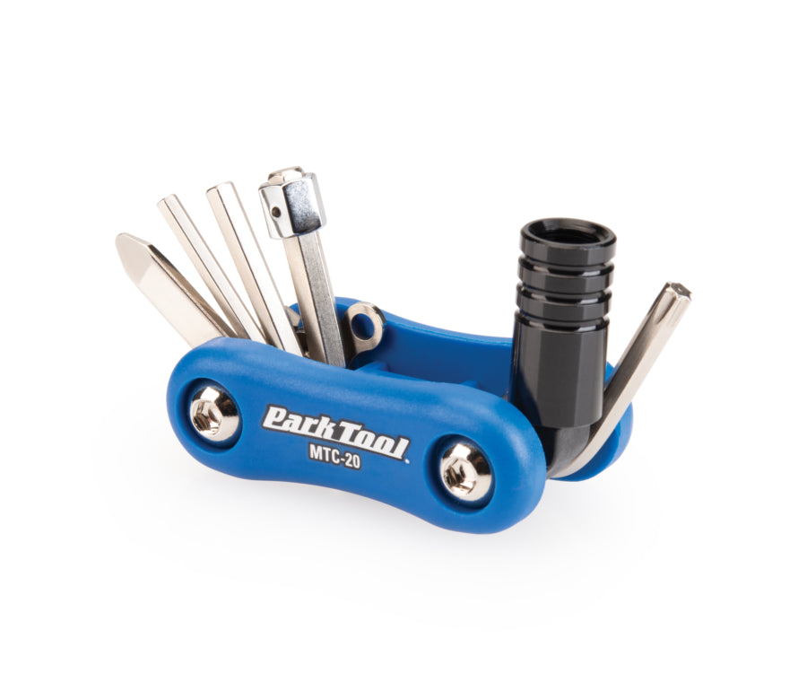 Ferramentas do Park Tool MTC-20 abertas