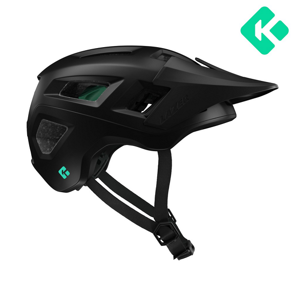 Capacete de BTT LAZER COYOTTE KINECTICORE Preto mate