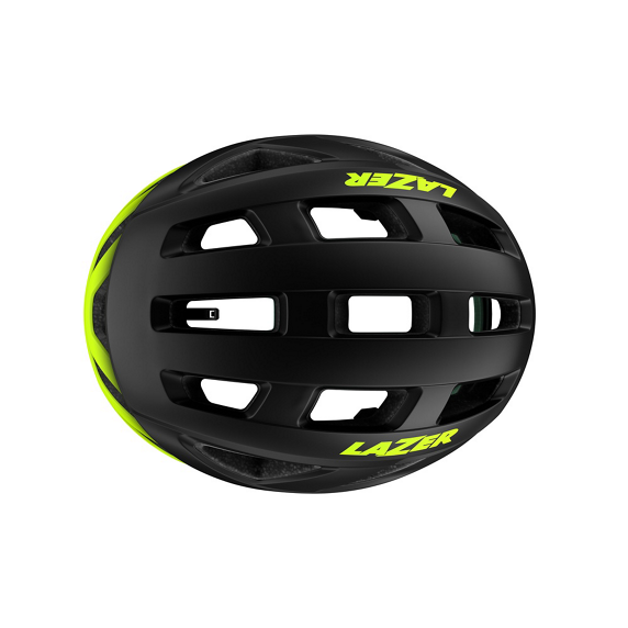 Capacete de estrada LAZER TONIC KINETICORE Preto/Amarelo