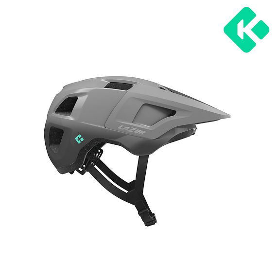 Capacete de BTT LAZER FINCH KINTEICORE Cinzento