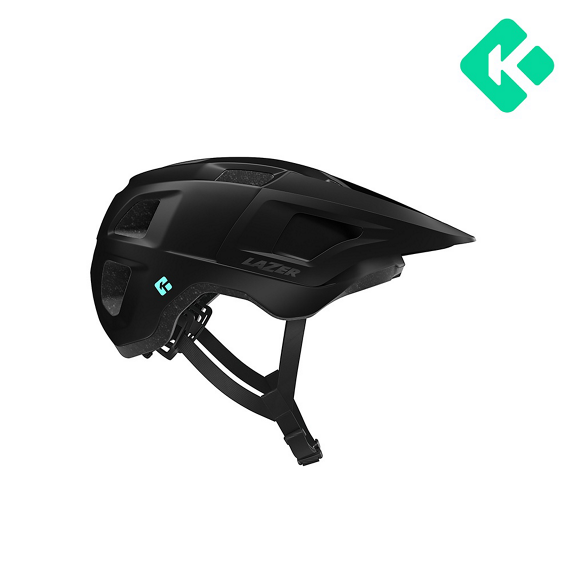 Capacete de BTT LAZER FINCH KINTEICORE Preto mate