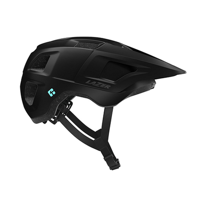 Capacete BTT LAZER FINCH KINETICORE Junior Preto Mate