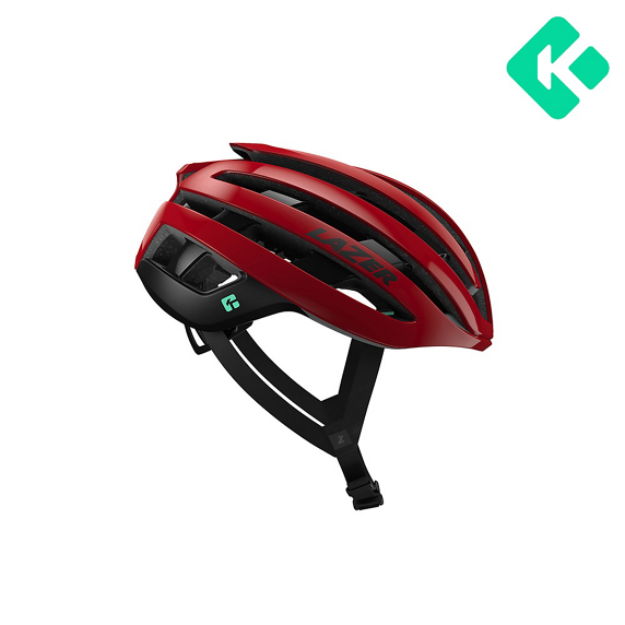 Capacete de estrada LAZER Z1 KINETICORE Vermelho Metálico