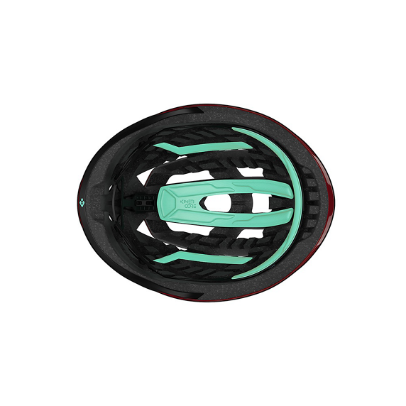 Capacete de estrada LAZER Z1 KINETICORE Vermelho Metálico