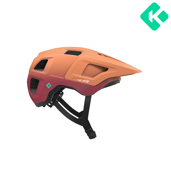 Capacete de BTT LAZER FINCH KINTEICORE Sedona Red
