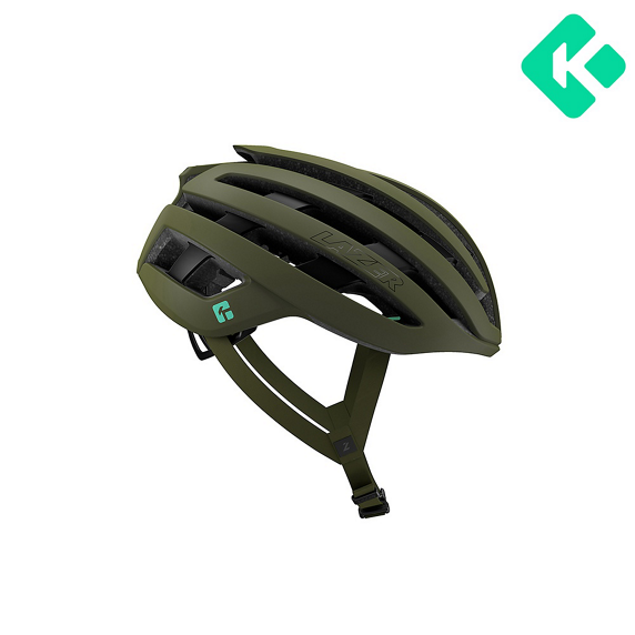Capacete de estrada LAZER Z1 KINETICORE Verde mate