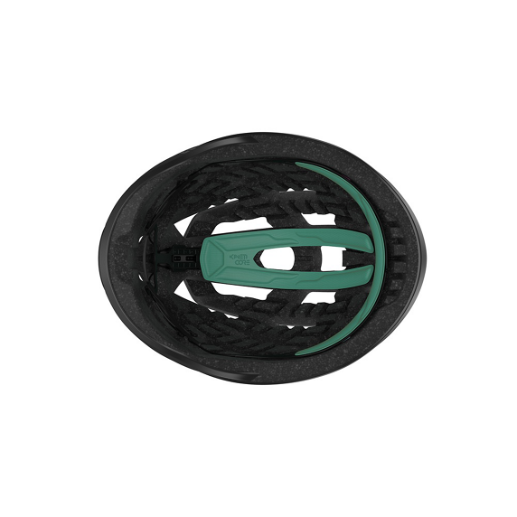 Capacete de estrada LAZER Z1 KINECTICORE UYH Branco e Preto + LED