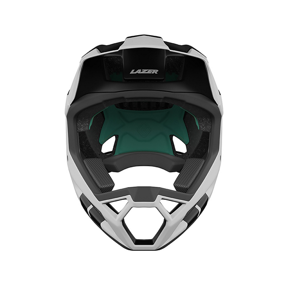 Capacete de BTT LAZER CAGE KINETICORE Preto Branco