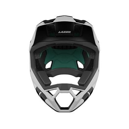 Capacete BTT LAZER CAGE KINETICORE Preto Branco