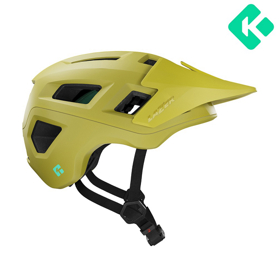 Capacete MTB LAZER COYOTTE KINECTICORE Tapete verde