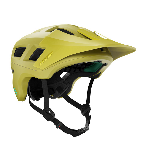 Capacete MTB LAZER COYOTTE KINECTICORE Tapete verde