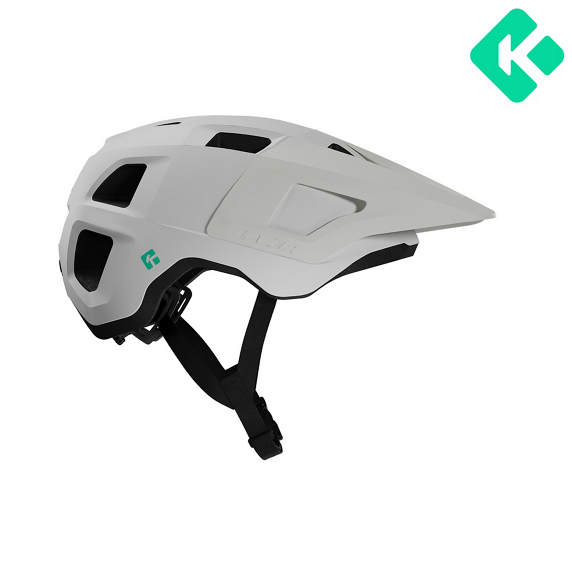 Capacete de BTT LAZER FINCH KINTEICORE Branco mate
