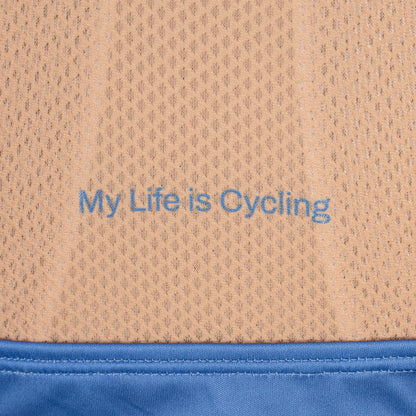 Camisola PROBIKESHOP By CHEF DE FILE Mangas Curtas Bege