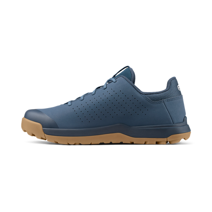 Sapatos de BTT CRANKBROTHERS MALLET TRAIL LACE CLIP Azul/Goma — perfil interior