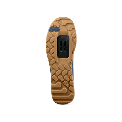 Sapatos de BTT CRANKBROTHERS MALLET TRAIL LACE CLIP Azul/Goma — sola