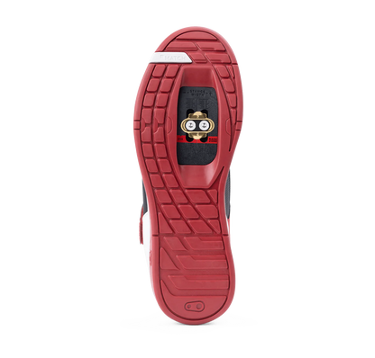 Sapatilhas BTT CRANKBROTHERS MALLET SPEED LACE CLIP CLASSICS EDITION Preto/Vermelho