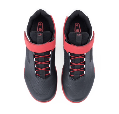 Sapatilhas BTT CRANKBROTHERS MALLET SPEED LACE CLIP CLASSICS EDITION Preto/Vermelho