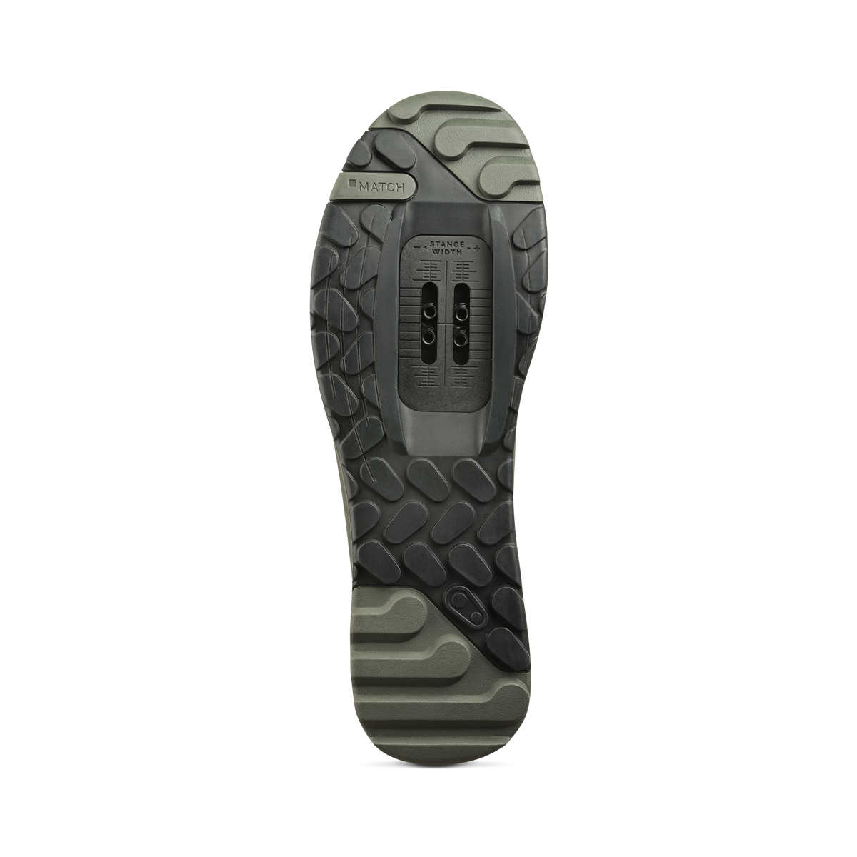 Sapatilhas de BTT CRANKBROTHERS MALLET TRAIL SPEEDLACE SEAL cinzentas/verdes – sola
