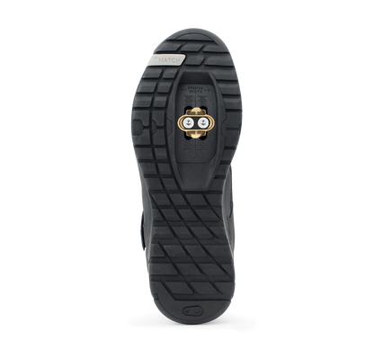 Sapatilhas BTT CRANKBROTHERS MALLET ENDURO SPEED LACE CLIP-IN Preto/Prata