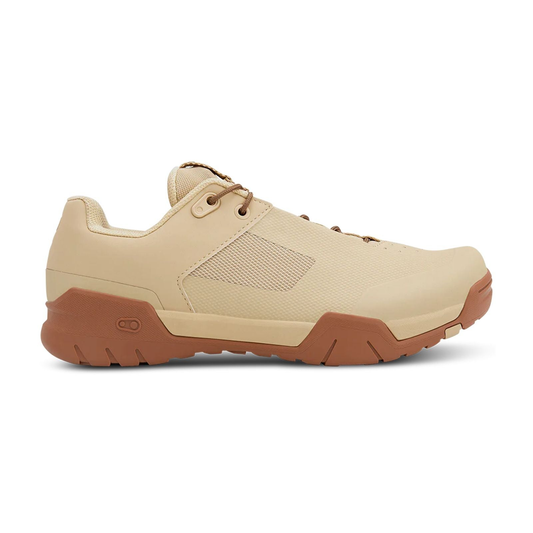 Sapatos de BTT CRANKBROTHERS MALLET ENDURO LACE CLIP-IN bege/cor de areia