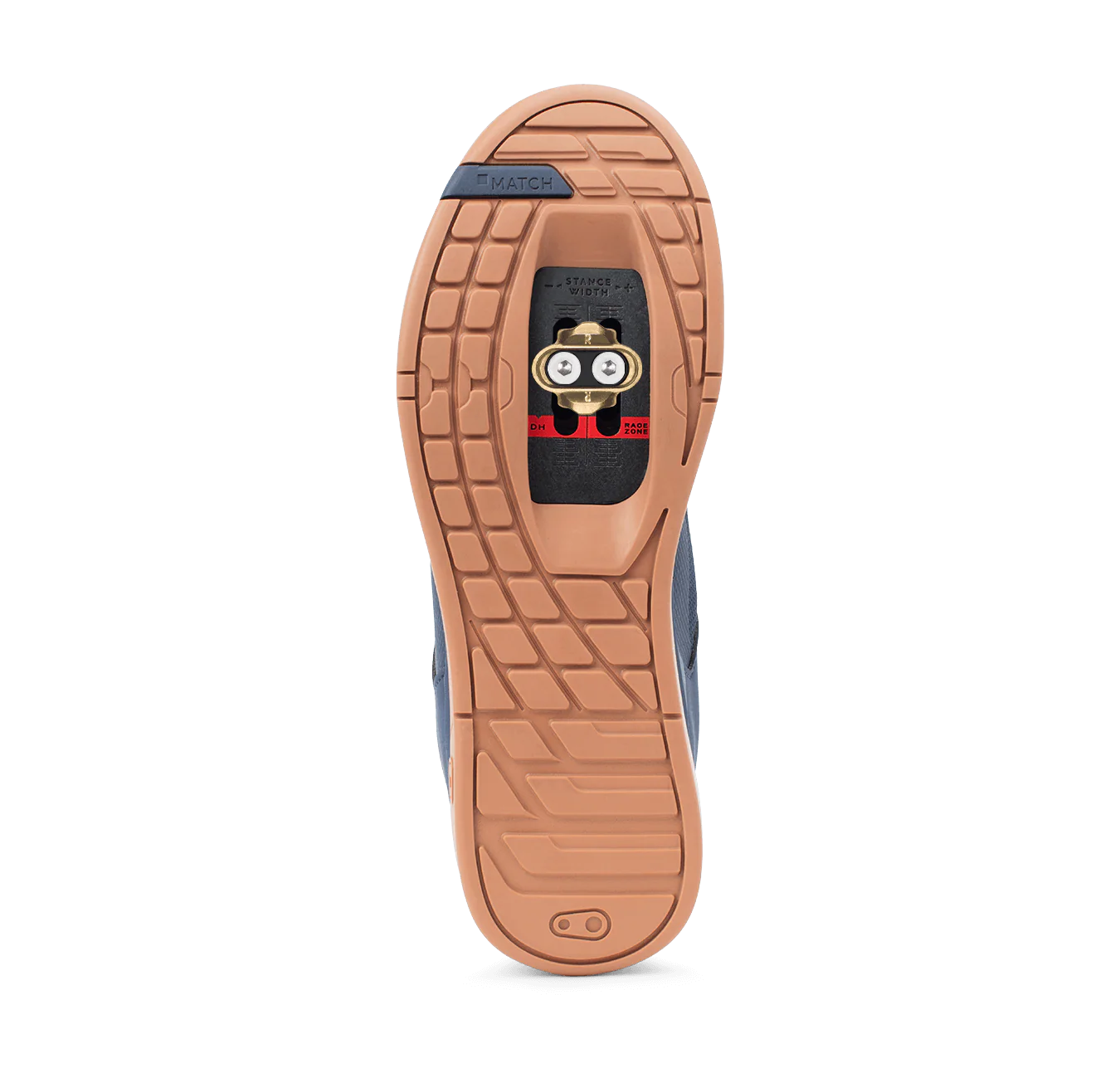 CRANKBROTHERS MALLET LACE Clip Sapatos MTB Marinha/Prata/Goma