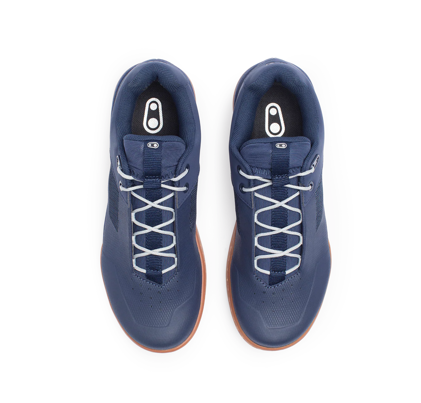 CRANKBROTHERS MALLET LACE Clip Sapatos MTB Marinha/Prata/Goma