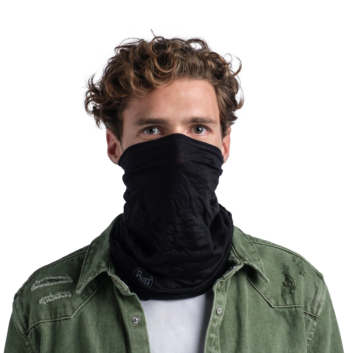 Gargantilha BUFF MERINO LIGHTWEIGHT Preta