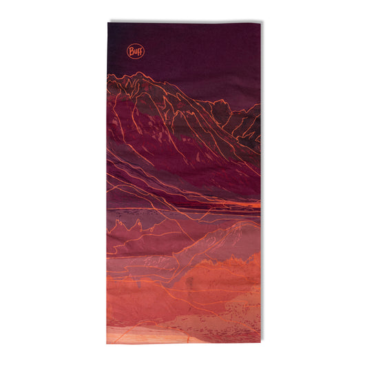 Colar BUFF ORIGINAL ECOSTRETCH Unal Bordeaux/Orange