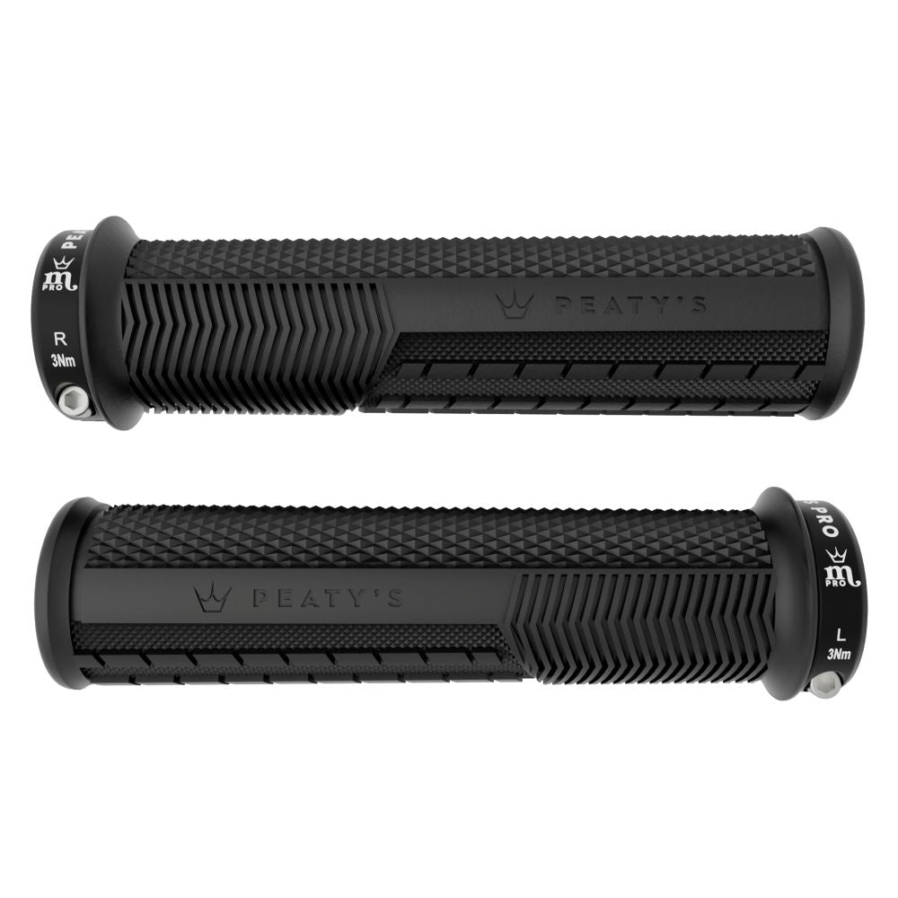 Punhos PEATY'S MONARCH PRO KNURL Supersoft Black