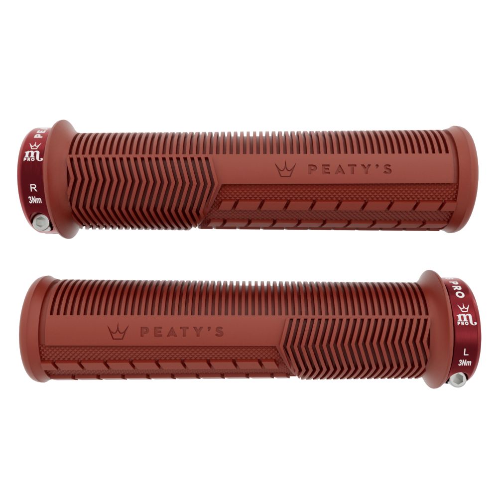 Punhos PEATY'S MONARCH PRO MUSHROOM Supersoft Brick Red