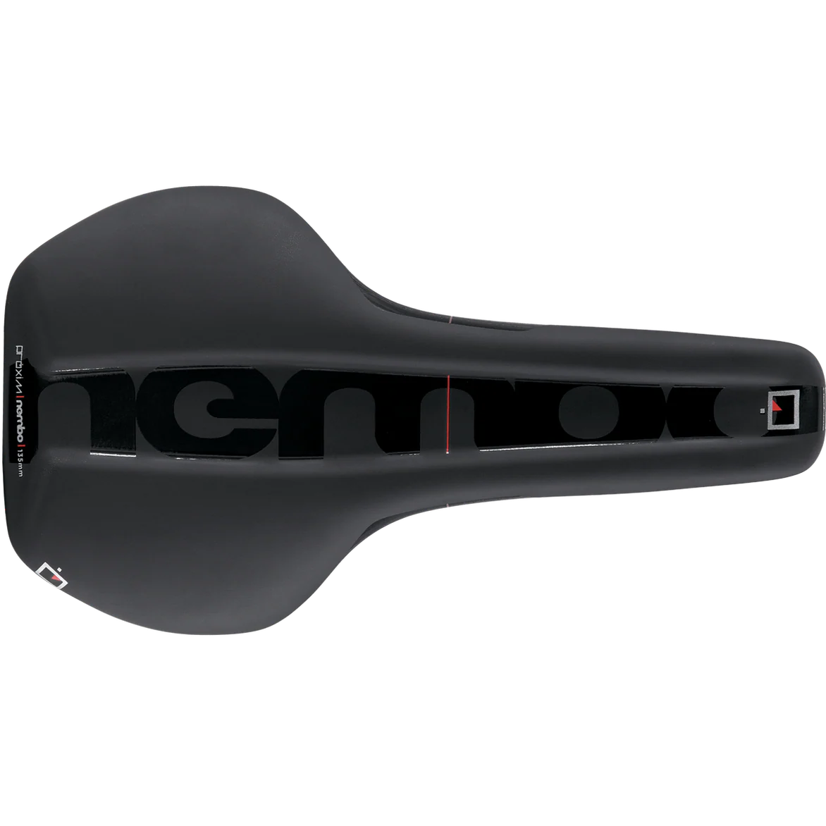 PROLOGO PROXIM NEMBO Selim 135mm Trilhos de aço RECICLADO Preto