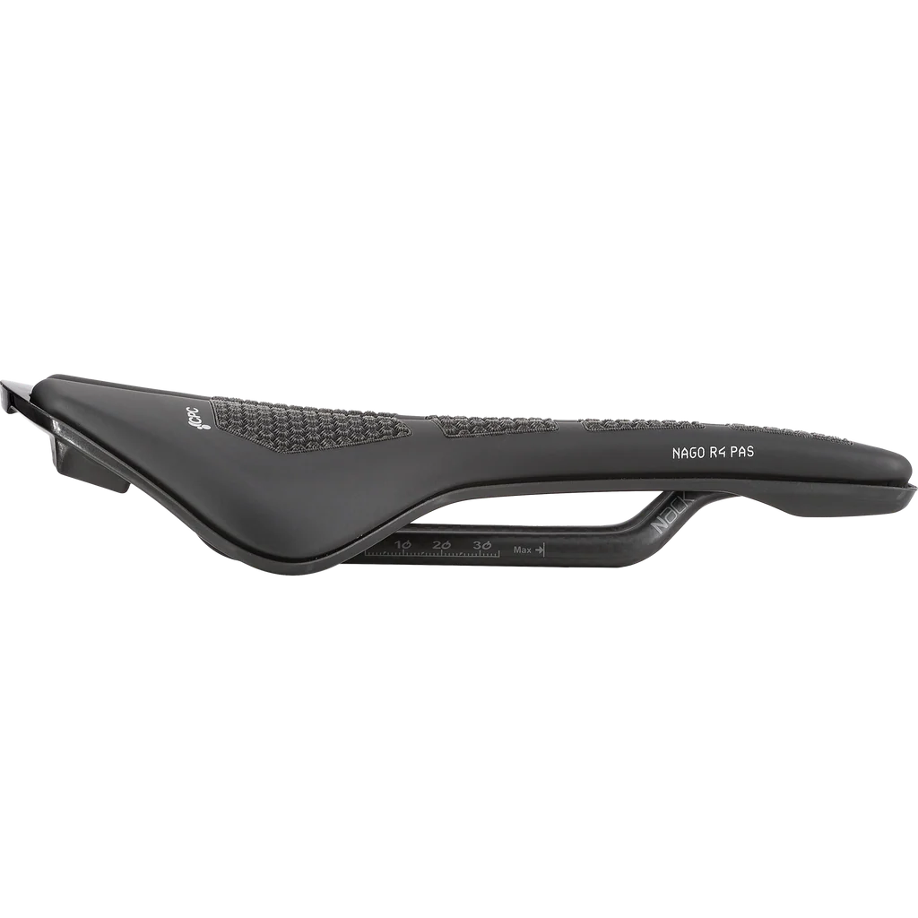 PROLOGO NAGO R4 PAS CPC 137mm Selim Nack Rails Preto