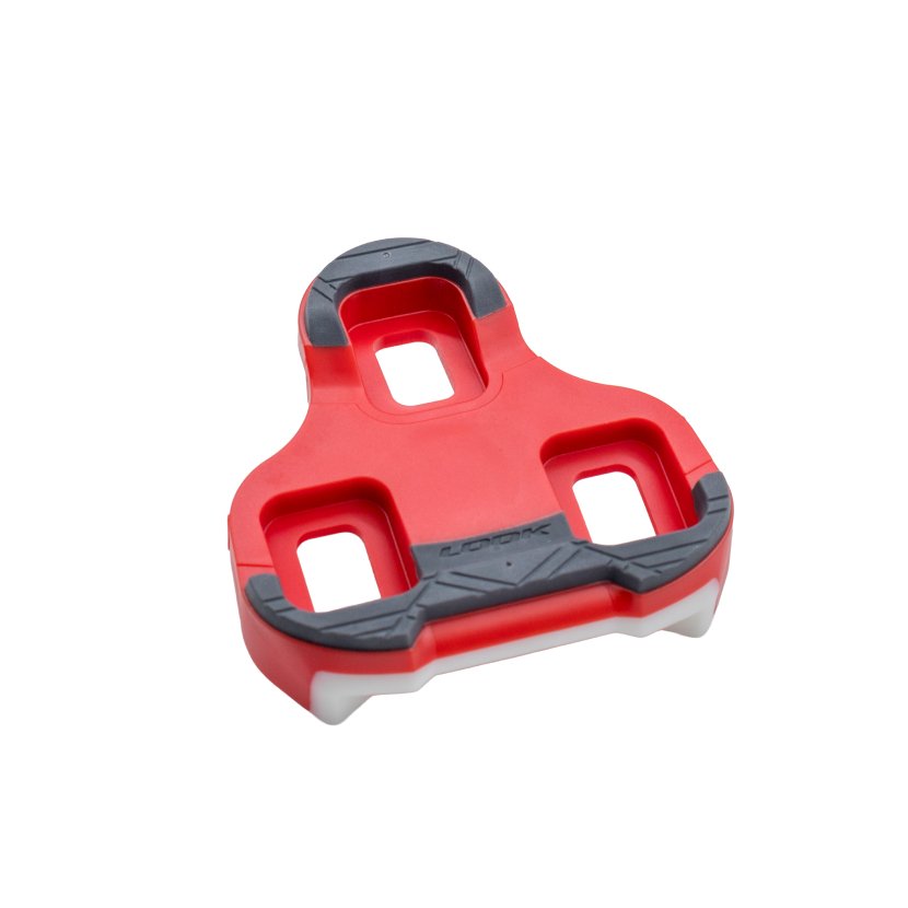 Kit de presilhas de pedais LOOK KEO GRIP 2 Vermelho