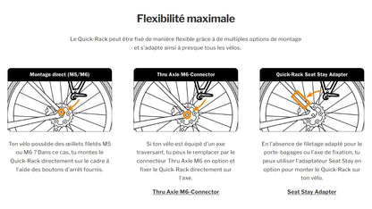Porta-Bagagens ORTLIEB QUICK RACK L Preto