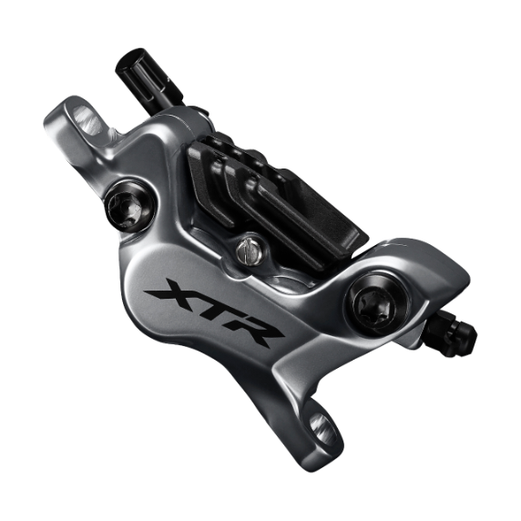 SHIMANO XTR BR-M9120 Pinça de travão de disco de 4 pistões para montagem posterior
