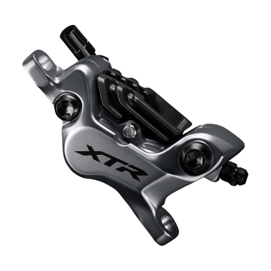 Pinça de travão de disco SHIMANO XTR BR-M9120 4 pistões Pastilhas de metal com aletas