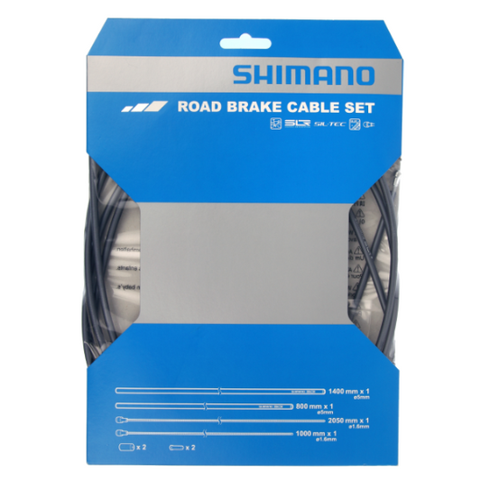 Kit de cabos e mangueiras de travão em PTFE SHIMANO Cinzento