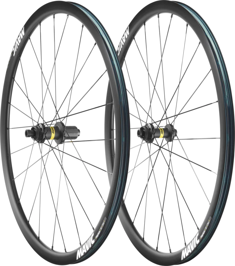 Par de rodas MAVIC KSYRIUM 30 DISC com pneus (Center Lock)