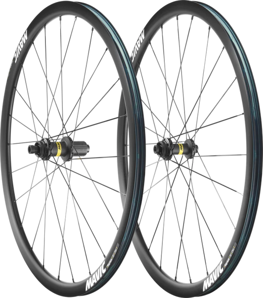 Par de rodas MAVIC KSYRIUM 30 DISC com pneus (Center Lock)