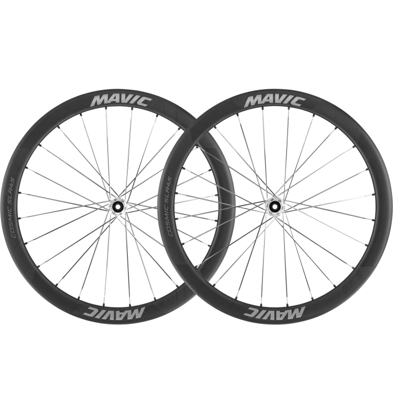 Par de Rodas MAVIC COSMIC SLR 45 Tubeless Ready (Center Lock) Prateado