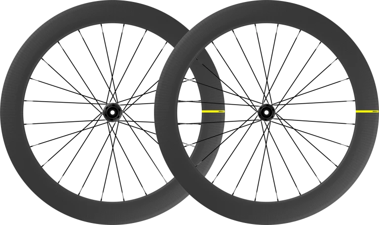 Par de rodas MAVIC COSMIC SL 65 DISC com pneus (Center Lock)