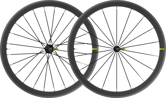 Par de rodas MAVIC COSMIC SL 40 com pneus