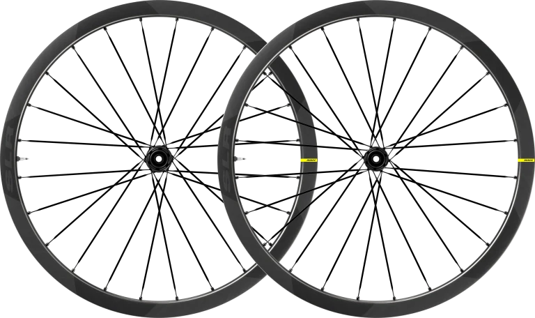 Par de rodas MAVIC COSMIC SLR 32 DISC com pneus (Center Lock)