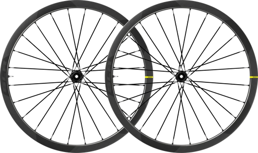 Par de rodas MAVIC COSMIC SLR 32 DISC com pneus (Center Lock)