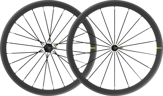 Par de rodas MAVIC COSMIC SLR 40 com pneus