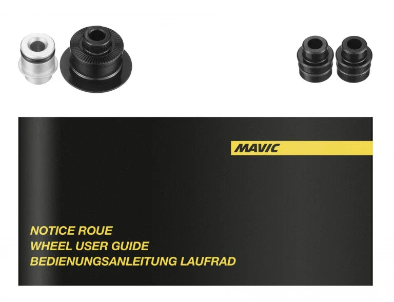 Par de rodas MAVIC AKSIUM DISC com pneus (Center Lock)