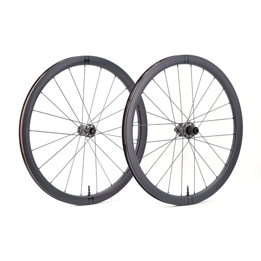 Par de rodas SCOM AERO Tubeless Ready (Center Lock)