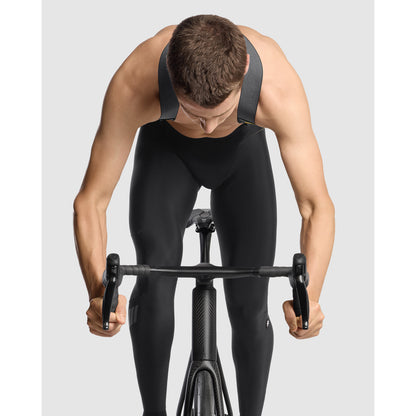 Culote Longo com Alças ASSOS EQUIPE RS SPRING FALL S11 Preto