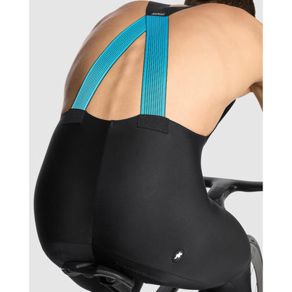 Calção Longo com Suspensórios ASSOS EQUIPE R HABU WINTER S11 Preto