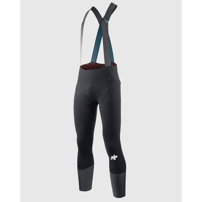 Calção Longo com Suspensórios ASSOS EQUIPE RS JOHDAH ULTRAZ WINTER S11 Preto